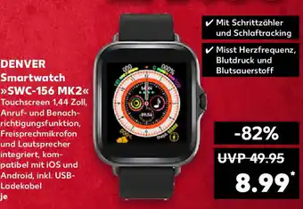 Kaufland DENVER Smartwatch SWC-156 MK2 Angebot