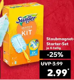 Kaufland Swiffer Staubmagnet- Starter-Set Angebot