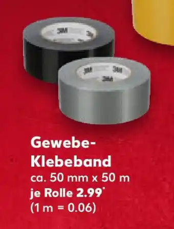 Kaufland Gewebe- Klebeband Angebot