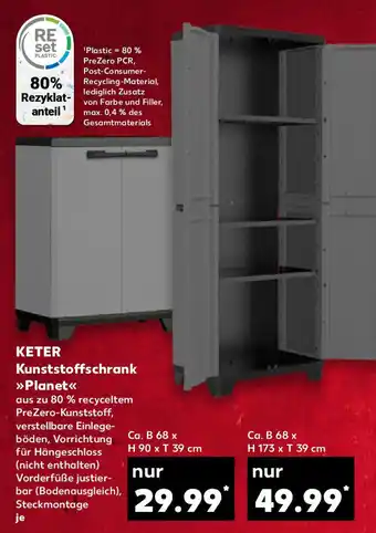 Kaufland KETER Kunststoffschrank Planet Angebot