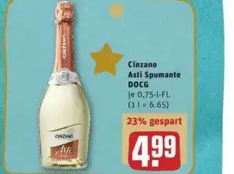 REWE Cinzano Asti Spumante DOCG Angebot