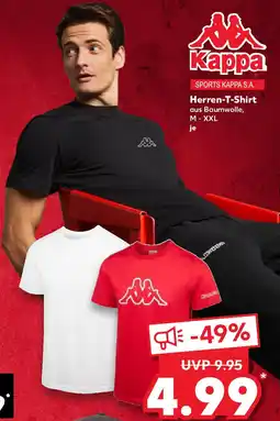 Kaufland Kappa Herren-T-Shirt Angebot