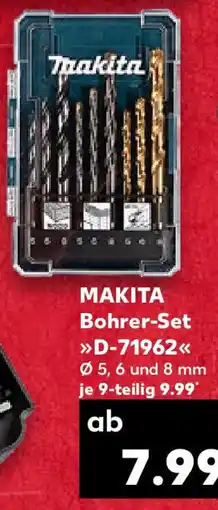 Kaufland MAKITA Bohrer-Set D-71962 Angebot