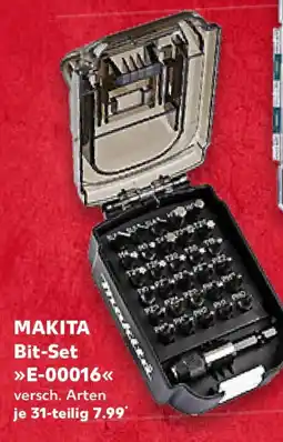 Kaufland MAKITA Bit-Set E-00016 Angebot