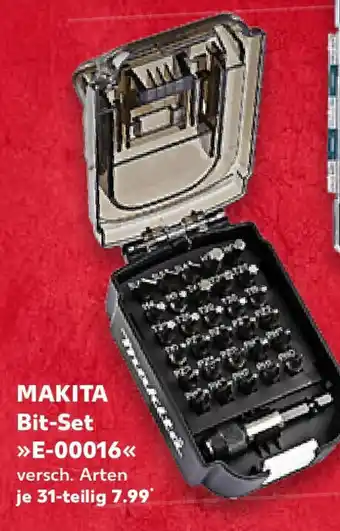 Kaufland MAKITA Bit-Set E-00016 Angebot