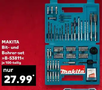 Kaufland MAKITA Bit- und Bohrer-set B-53811 Angebot