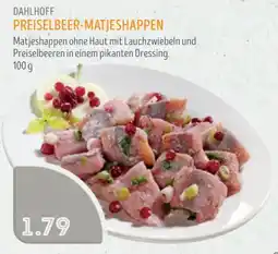 Edeka Struve DAHLHOFF PREISELBEER-MATJESHAPPEN Angebot