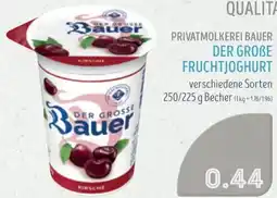 Edeka Struve PRIVATMOLKEREI BAUER DER GROBE FRUCHTJOGHURT Angebot