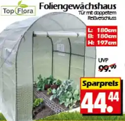 Wreesmann Top Flora Foliengewächshaus Angebot