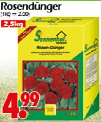 Wreesmann Sonnenhof Rosendunger Angebot