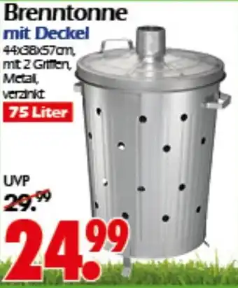 Wreesmann Brenntonne mit Deckel Angebot
