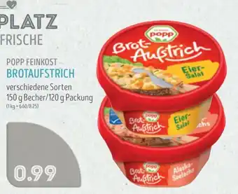 Edeka Struve POPP FEINKOST BROTAUFSTRICH Angebot