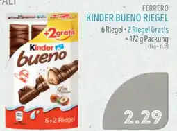 Edeka Struve FERRERO KINDER BUENO RIEGEL Angebot