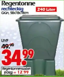 Wreesmann Regentonne rechteckig Angebot