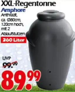 Wreesmann XXL-Regentonne Amphore Angebot
