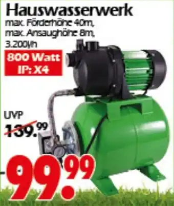 Wreesmann Hauswasserwerk Angebot