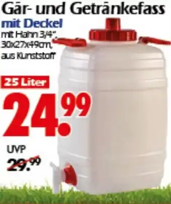 Wreesmann Gȧr- und Getränkefass Angebot