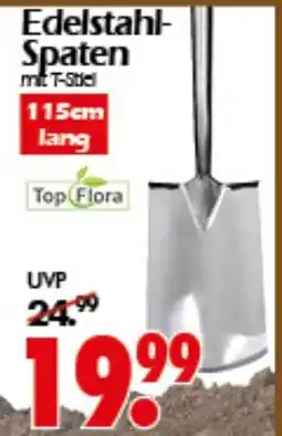 Wreesmann Edelstahl- Spaten Top Flora Angebot