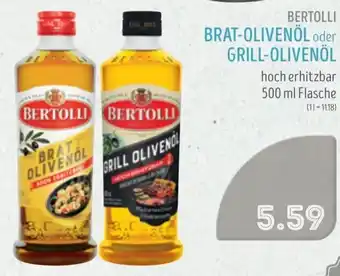 Edeka Struve BERTOLLI BRAT-OLIVENÖL oder GRILL-OLIVENÖL Angebot