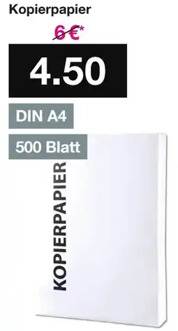 Woolworth Kopierpapier Angebot