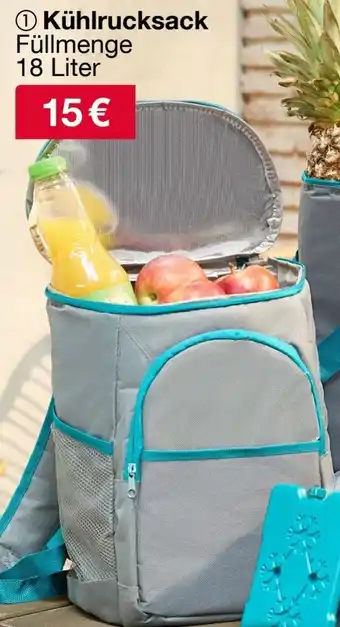 Woolworth Kühlrucksack Angebot