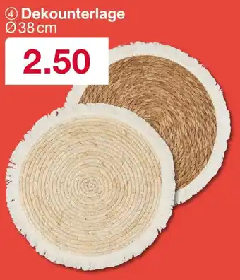 Woolworth Dekounterlage Angebot