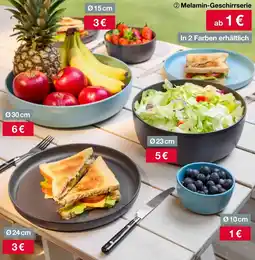 Woolworth Melamin-Geschirrserie Angebot