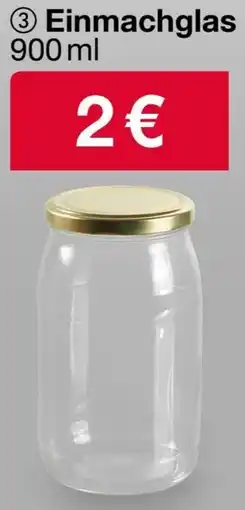 Woolworth Einmachglas Angebot
