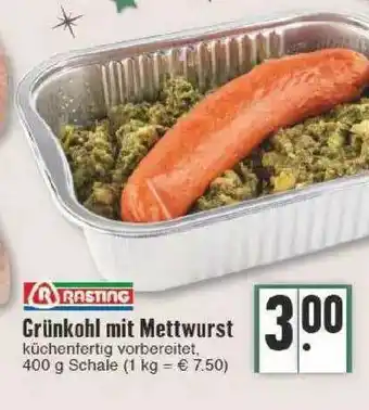 Edeka Rasting Grünkohl Mit Mettwurst Angebot