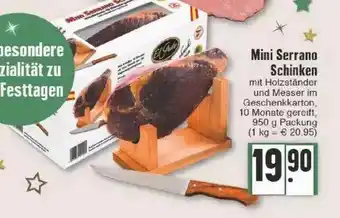 Edeka Mini Serrano Schinken Angebot