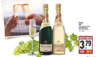 Edeka Henkell Sekt Oder Alkoholfrei Angebot