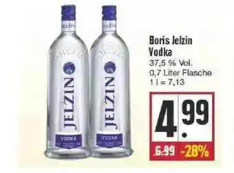 Edeka Boris Jelzin Vodka Angebot