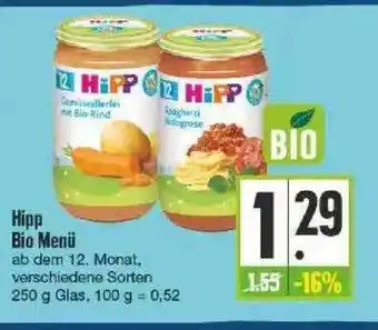 Edeka Hipp Bio Menü Angebot