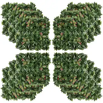 Netto Marken-Discount Outsunny Künstliche Hecke PE Angebot