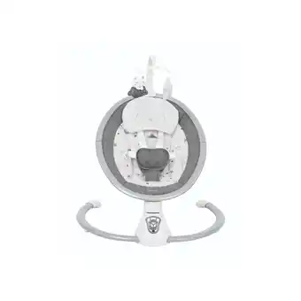 Netto Marken-Discount Kikkaboo elektrische Babywippe Twiddle, Schaukelfunktion, Fernbedienung, Timer grau hellgrau Angebot