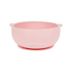 Netto Marken-Discount Kikkaboo Baby Silikonschüssel Whale 300 ml Fassungsvermögen Saugfuß ab 4 Monaten rosa Angebot
