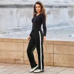 NKD Damen-Trackpants mit Galon-Streifen Angebot