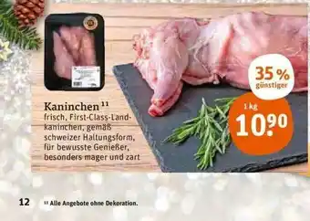 tegut Kaninchen Angebot