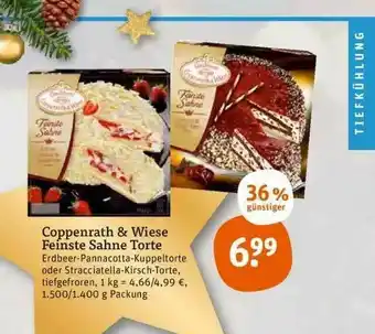 tegut Coppenrath & Wiese Feinste Sahne Torte Angebot