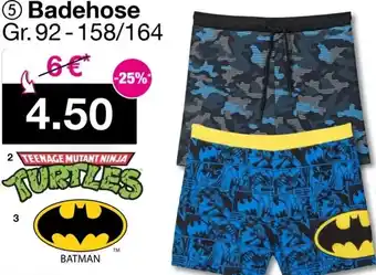 Woolworth Badehose Angebot