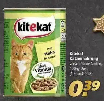 Marktkauf Kitekat Katzennahrung Angebot