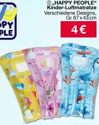 Woolworth HAPPY PEOPLE Kinder-Luftmatratze Angebot