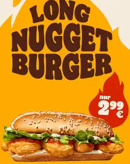 Burger King Long nugget burger Angebot