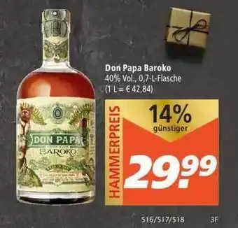 Marktkauf Don Papa Baroko Angebot