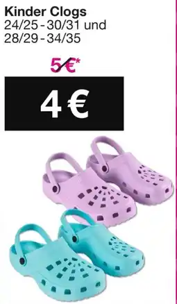 Woolworth Kinder Clogs Angebot