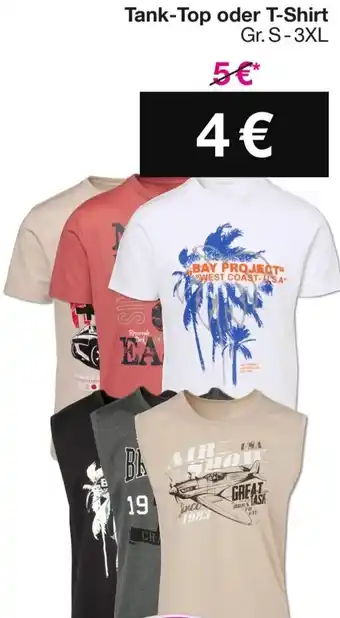 Woolworth Tank-Top oder T-Shirt Angebot
