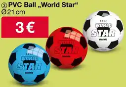 Woolworth PVC Ball World Star Angebot