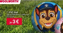 Woolworth PVC Ball Angebot