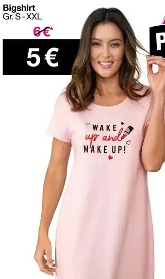 Woolworth Bigshirt Angebot
