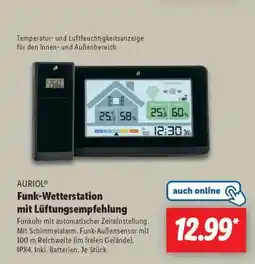 Lidl Funk-Wetterstation mit Lüftungsempfehlung Angebot
